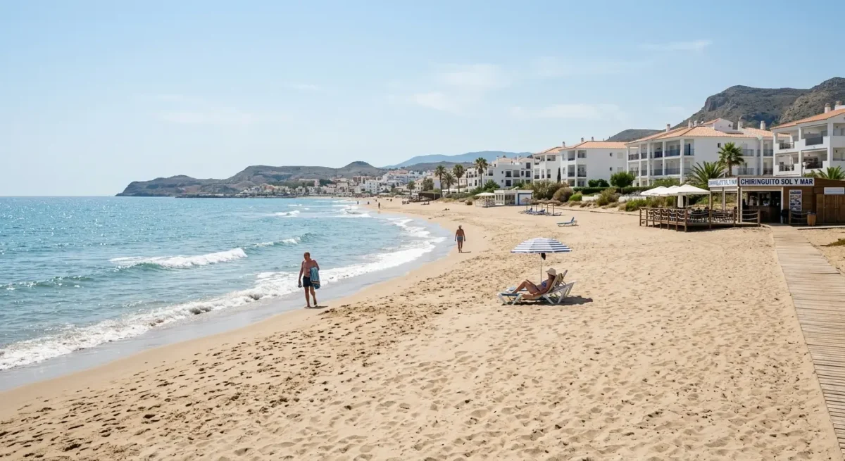 Are there quiet parts of La Manga
