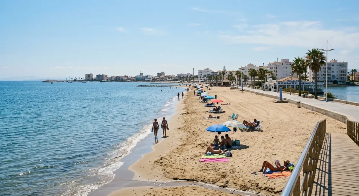 Murcia Airport is the closest airport for La Manga