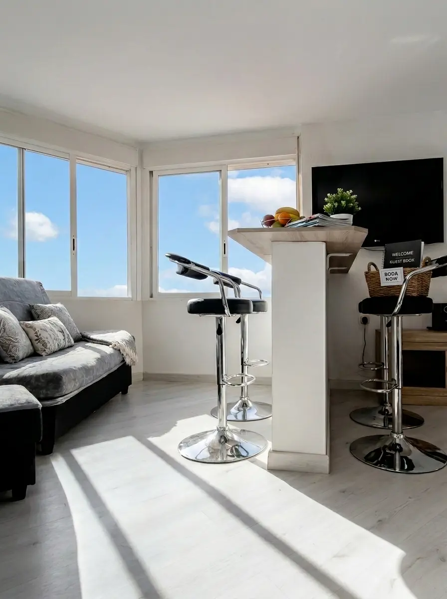 A Sofa, A Tv, A Window Behind You V02